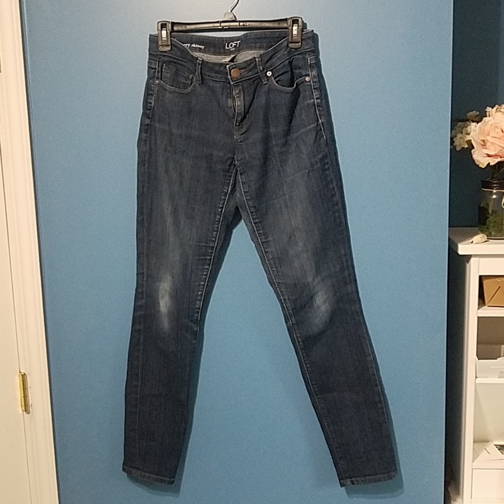 LOFT Curvy Skinny Jeans